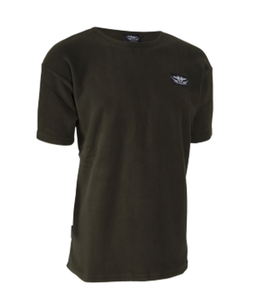 fleece tee Olive