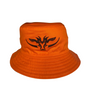 orange bucket hat