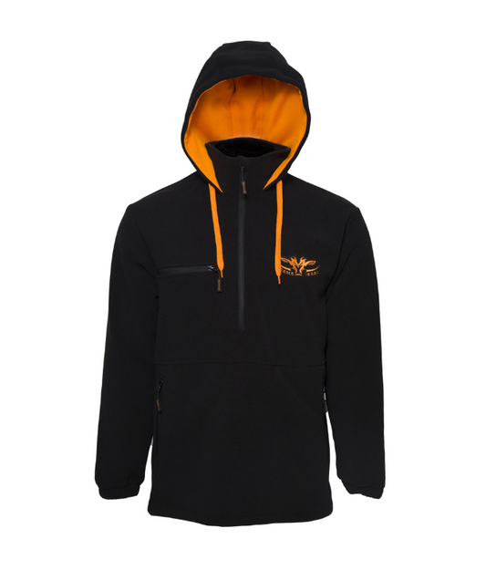 Kids Orange Raven Hoodie