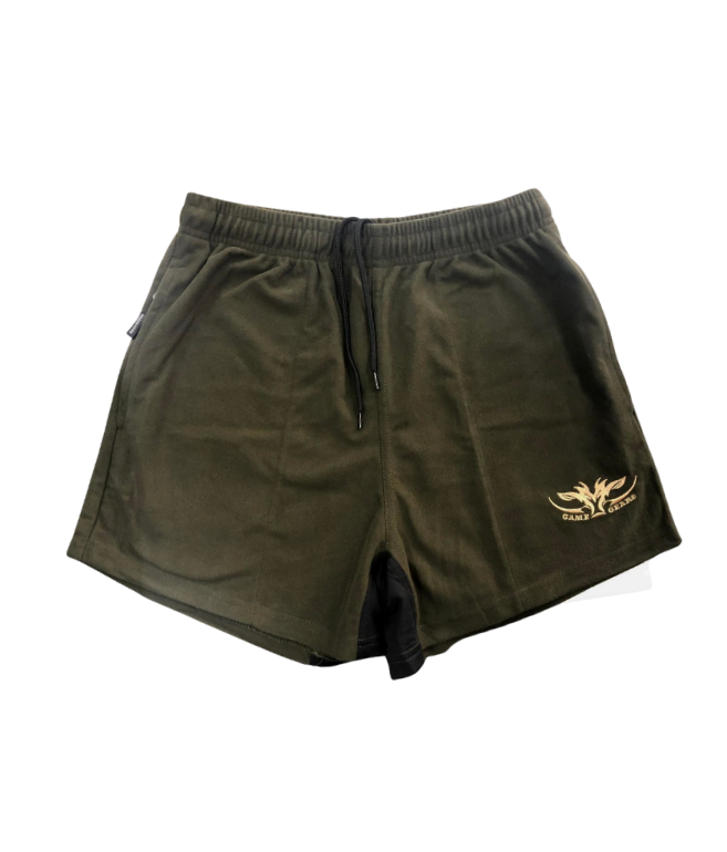 turf shorts olive