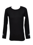 Load image into Gallery viewer, Kids Thermal Top Black

