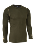 Load image into Gallery viewer, Long Sleeve Olive Thermal Top
