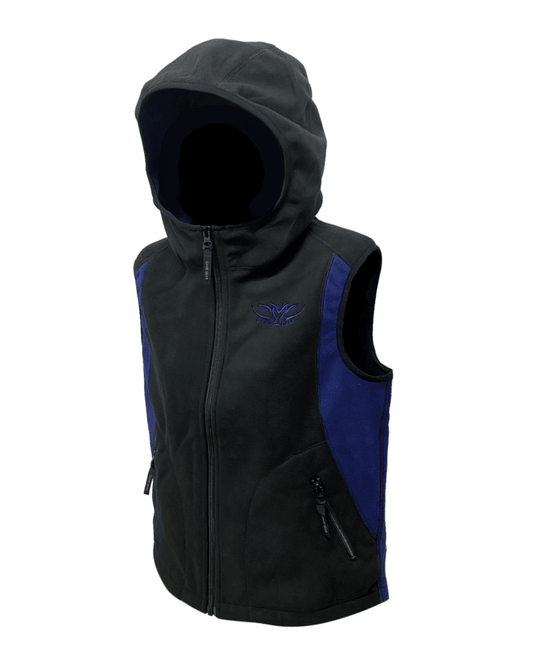 kids sherpa vest hard wearing and totally windproof