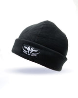 Black Fleece Beanie for hunting and outdoor