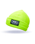 Load image into Gallery viewer, Yellow Hi Viz Fleece Beanie
