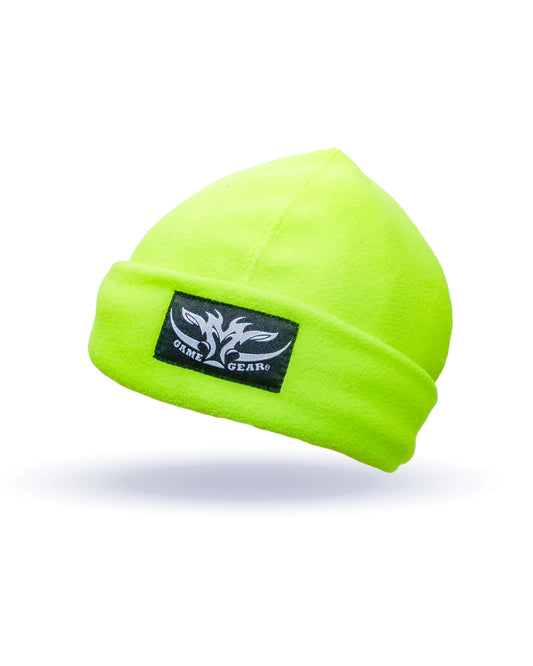 Yellow Hi Viz Fleece Beanie