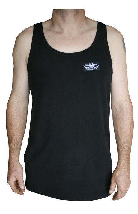 Black MicroFleece Singlet