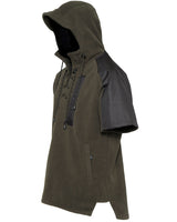 Kids windproof and water resistant Jacket for hunting and outdoors with lace up front and zip pockets