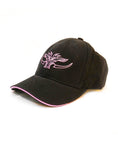 Load image into Gallery viewer, Kids black cap with pink trim and pink Game Gear Logo
