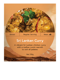 Load image into Gallery viewer, Sri Lankan Curry freeze dried meal
